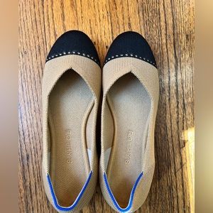 Rothy’s “The Flat” camel-captor size 7